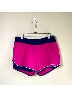 Sugoi Pink Navy Running Shorts Large